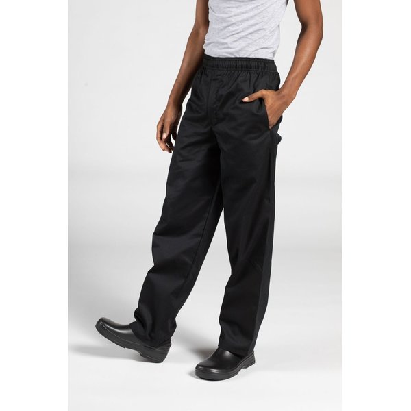 Uncommon Threads Classic Chef Pant 2" Blk 2XL 4001-0106